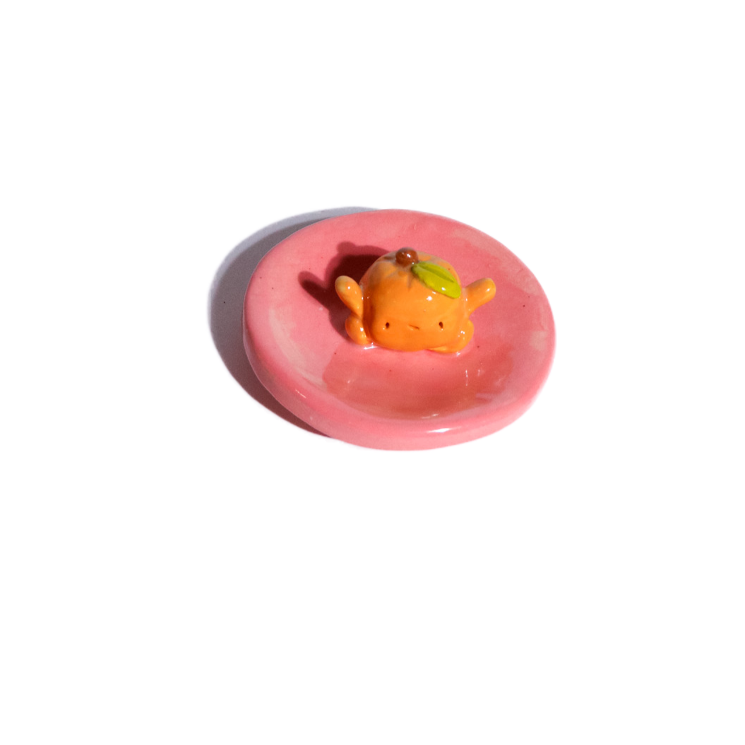 Ring Dish - Orange