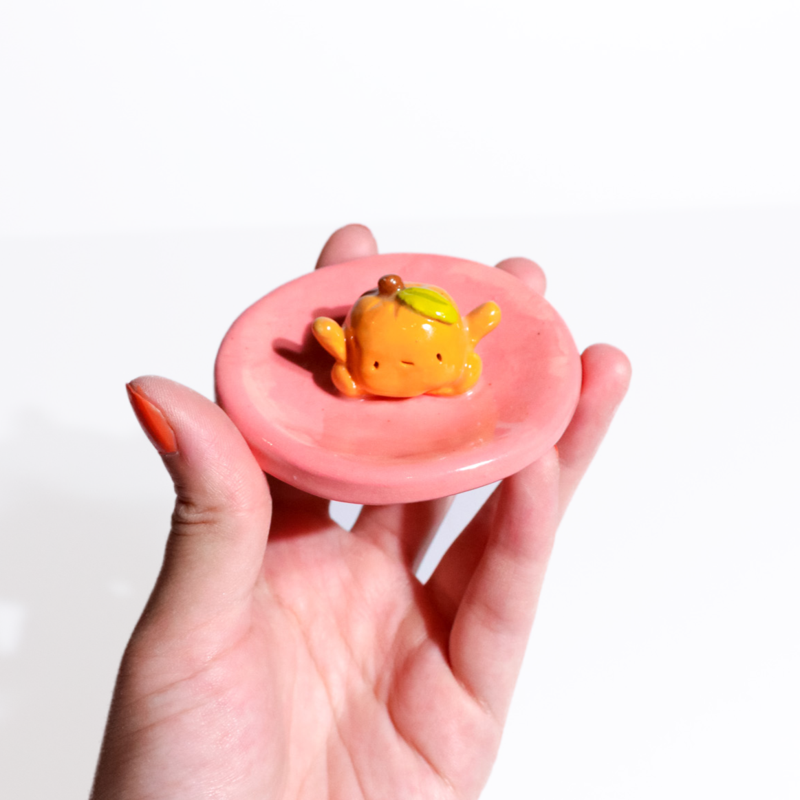 Ring Dish - Orange