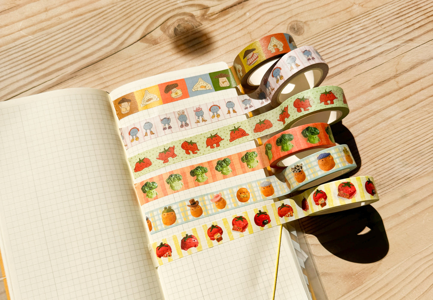 Potato guys washi tape