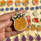 Magnet - Potato with Cowboy hat