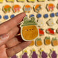 Magnet- Potato with frog hat