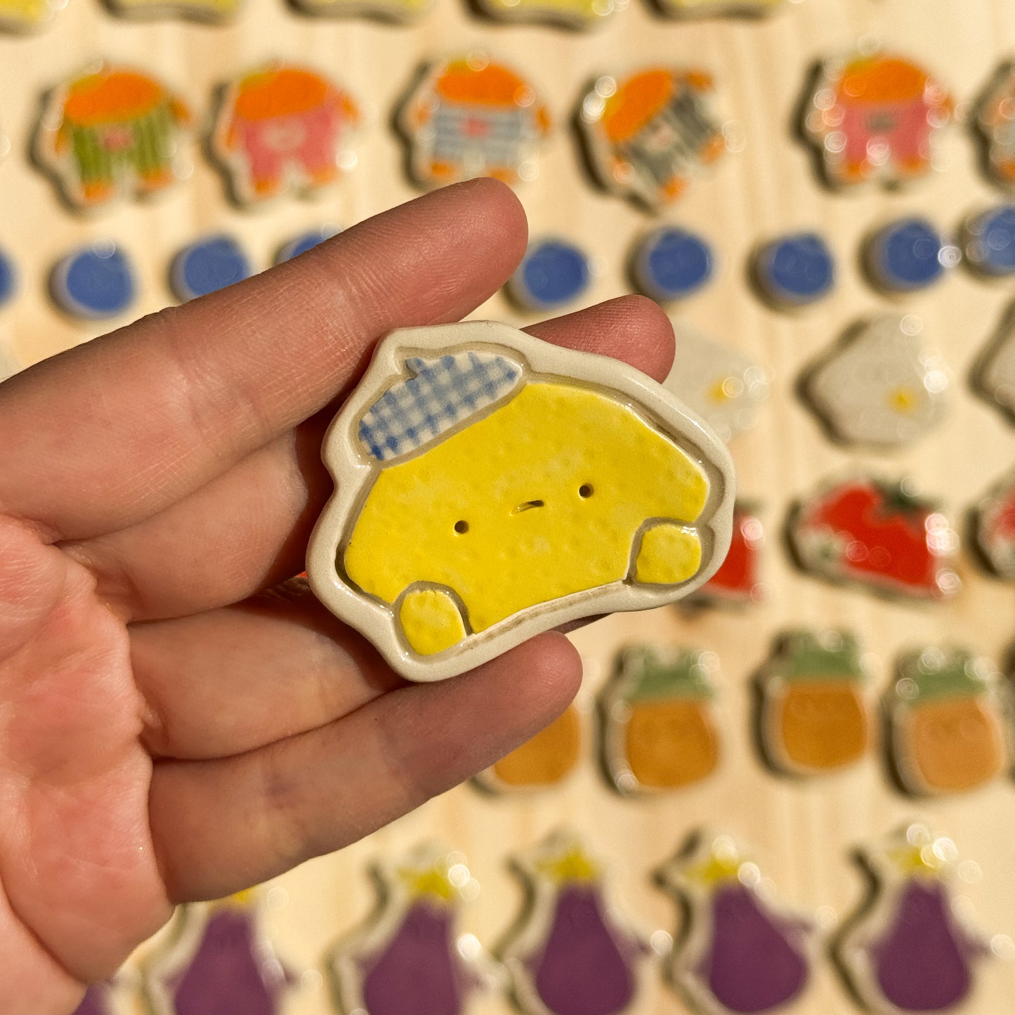 Magnet - Lemon with Beret