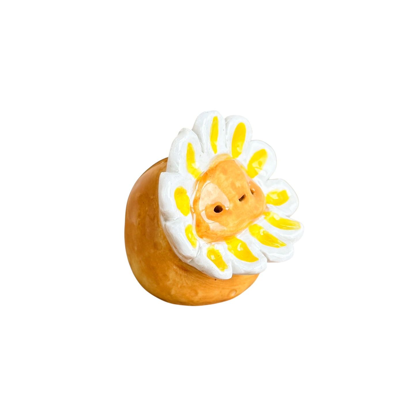 Potato with Flower Hat