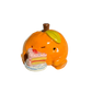 Orange with cake