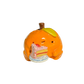 Orange with cake