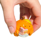Orange with cake