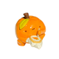 Orange with embroidery