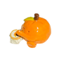 Orange with embroidery