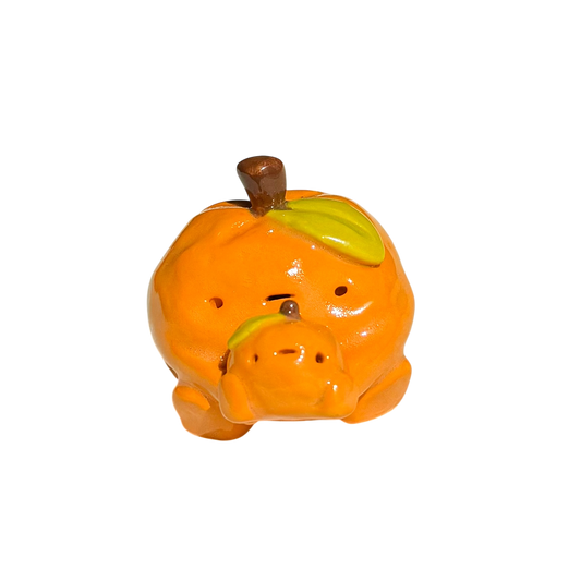 Orange with baby