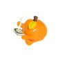 Orange with iPad