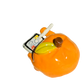 Orange with iPad