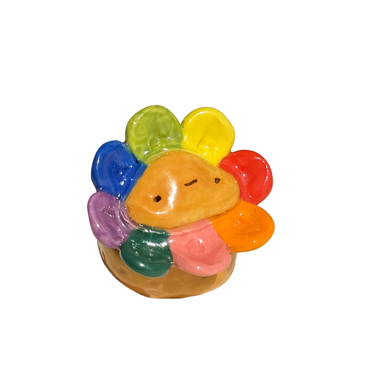 Potato with Flower Hat