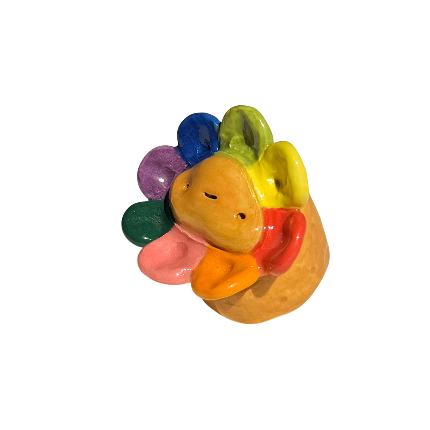 Potato with Flower Hat
