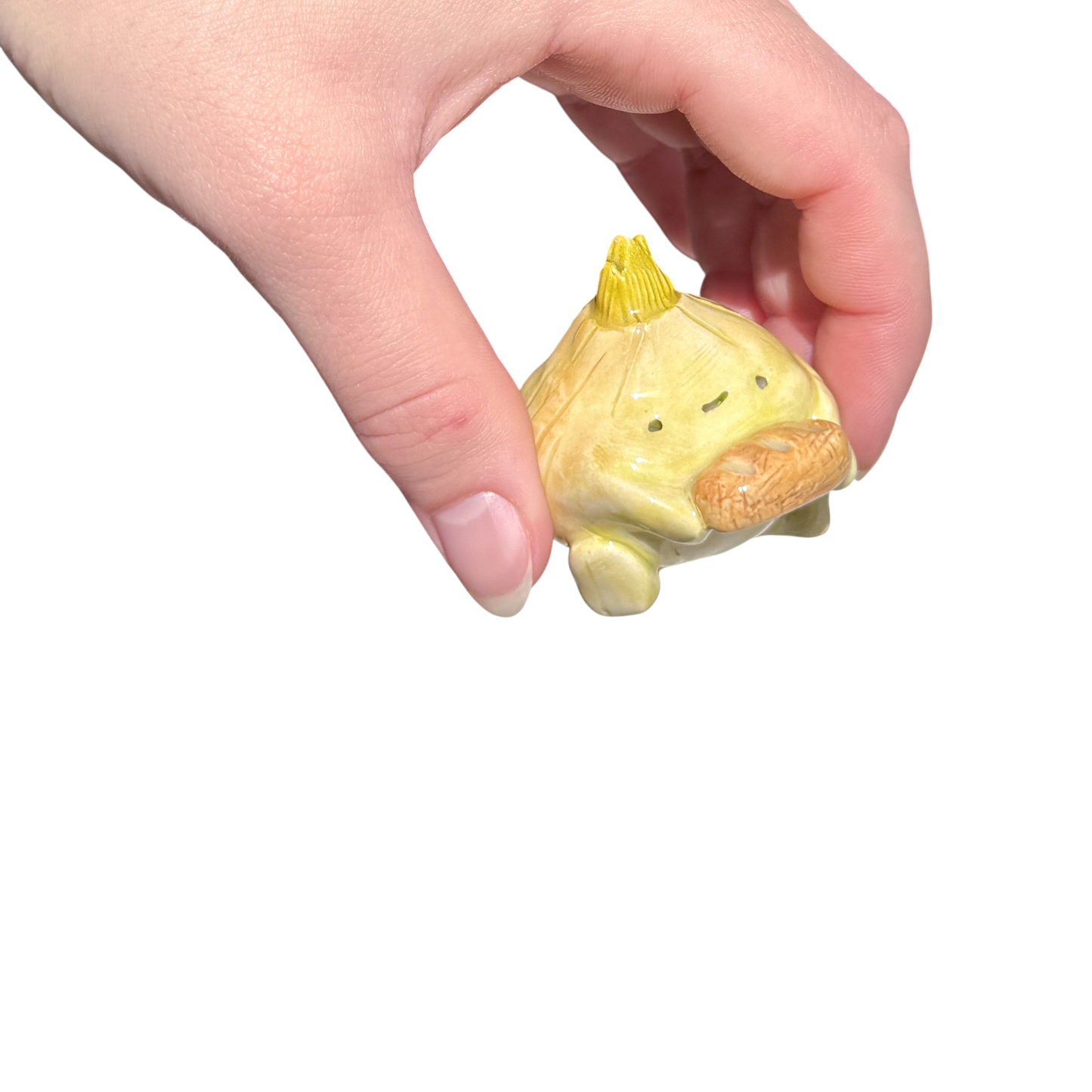 Onion with bread