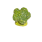 Broccoli holding house with worm