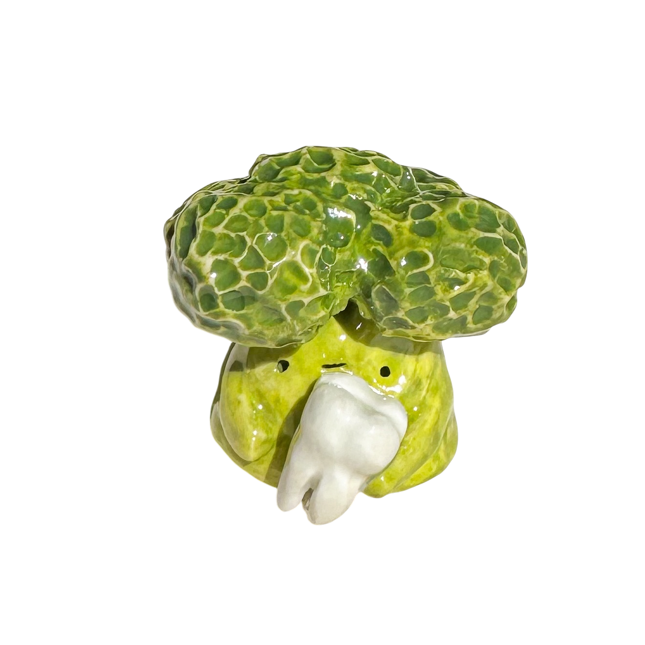 Broccoli with tooth
