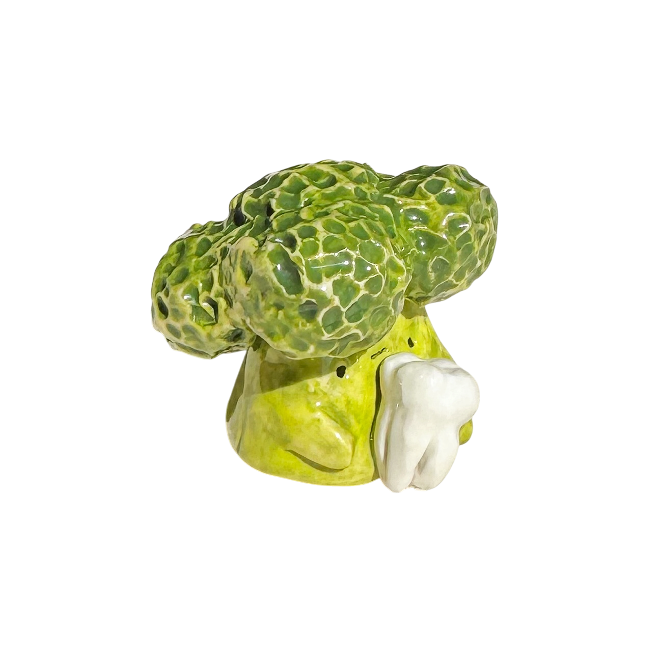 Broccoli with tooth