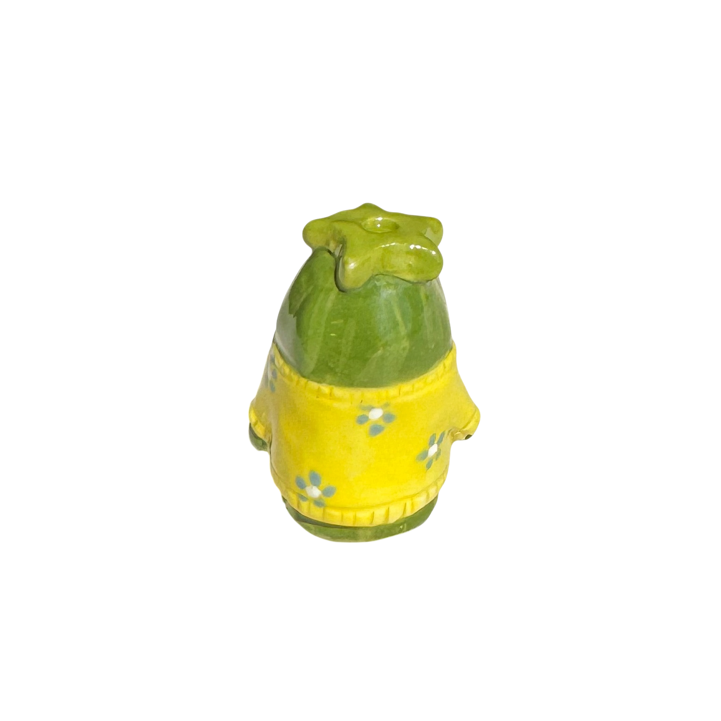 Zucchini with yellow sweater