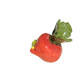 Radish with gummy worm