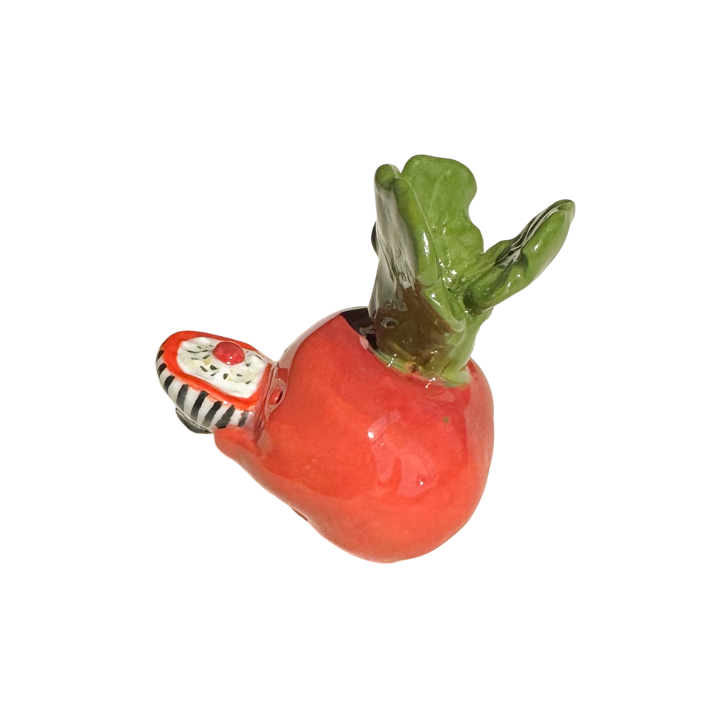 Radish with rice bowl