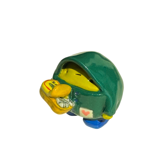 Pea in a Raincoat with Sardines