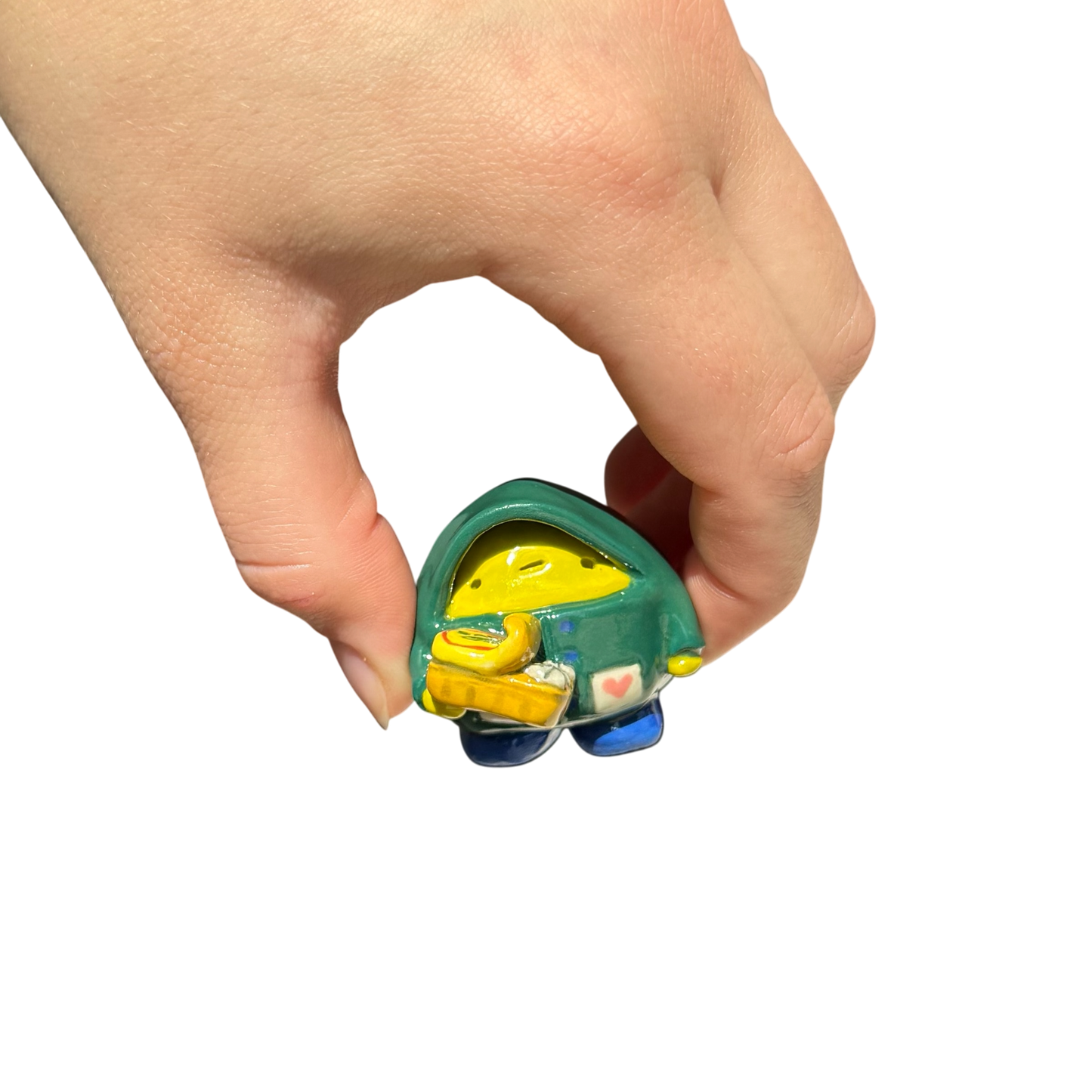 Pea in a Raincoat with Sardines