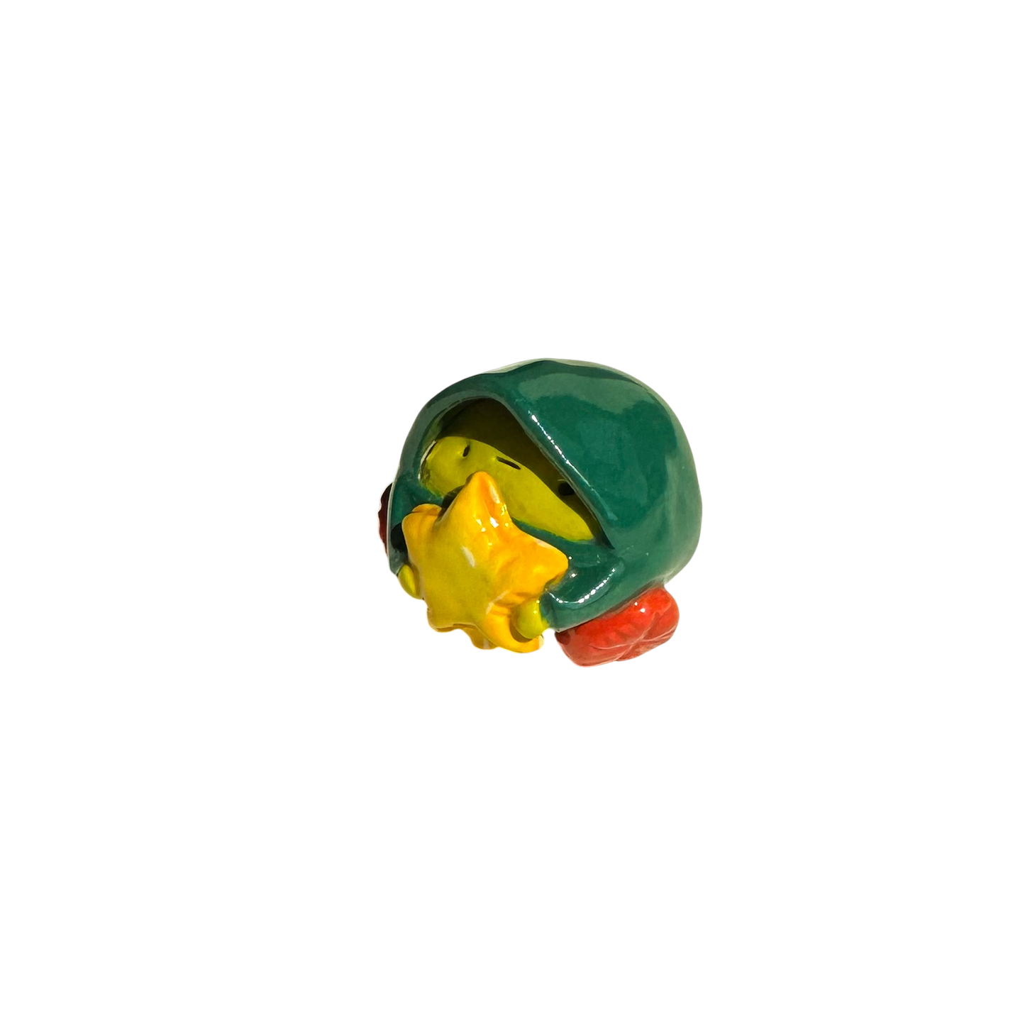 Pea in a Raincoat Star Balloon