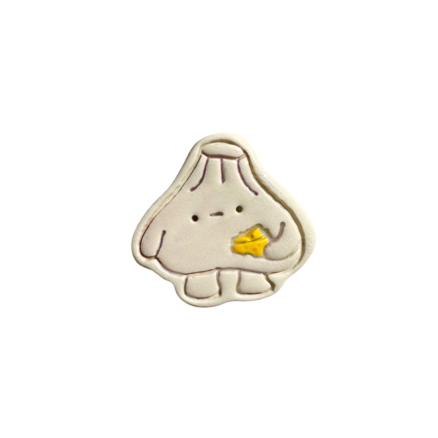 Magnet - Garlic with bread and cheese