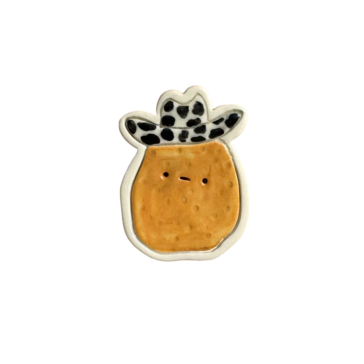 Magnet - Potato with Cowboy hat