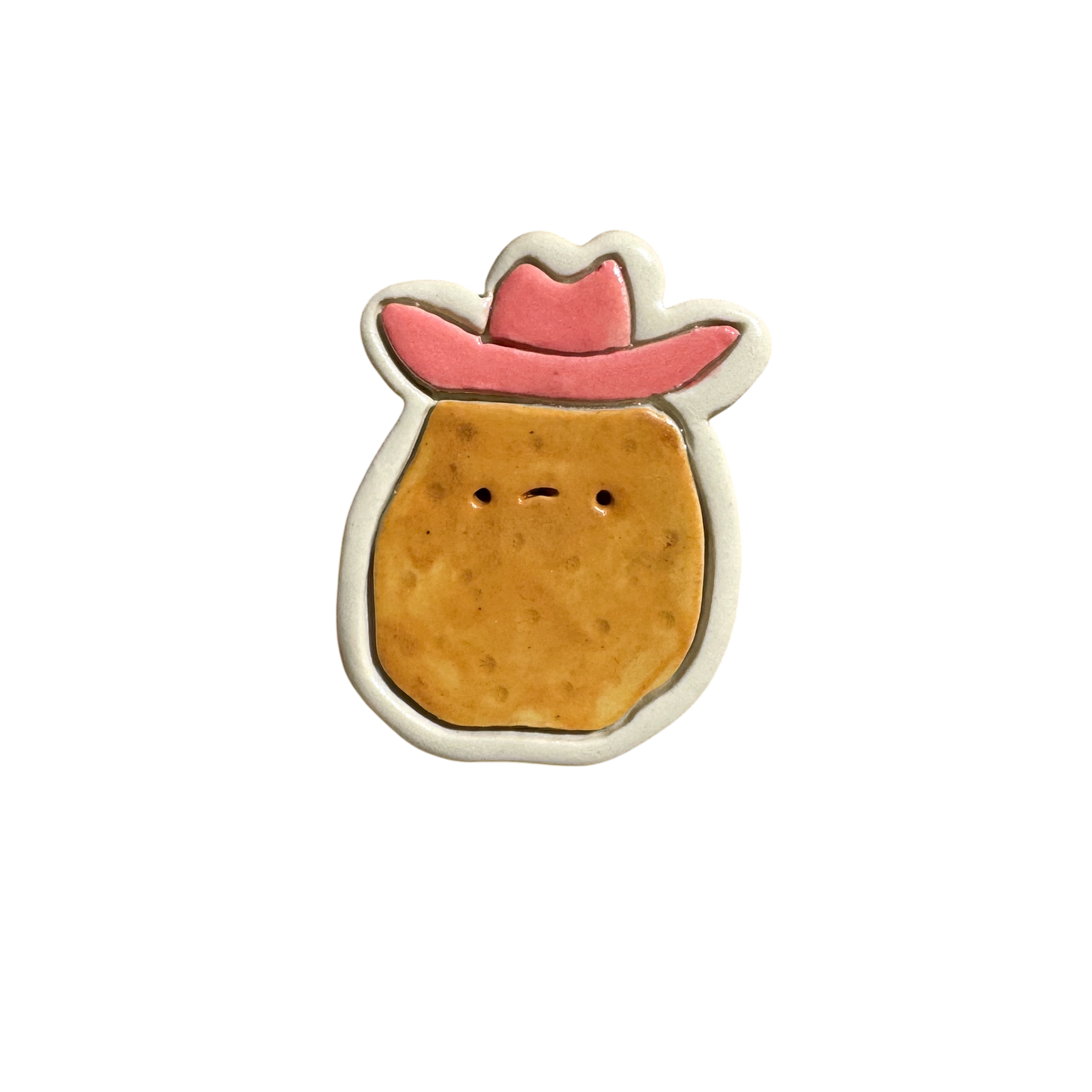Magnet - Potato with Cowboy hat