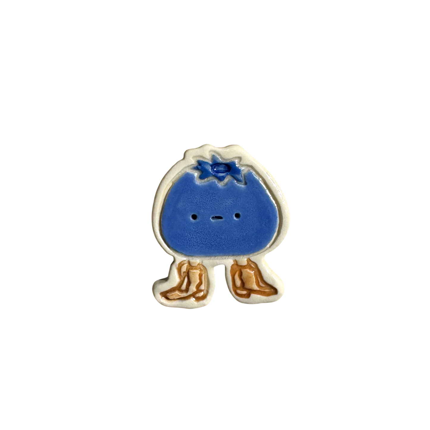 Magnet - Blueberry with Cowboy Boots