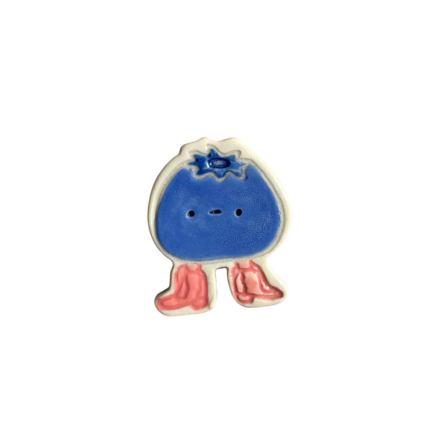 Magnet - Blueberry with Cowboy Boots