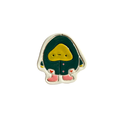 Magnet - Pea in a Raincoat