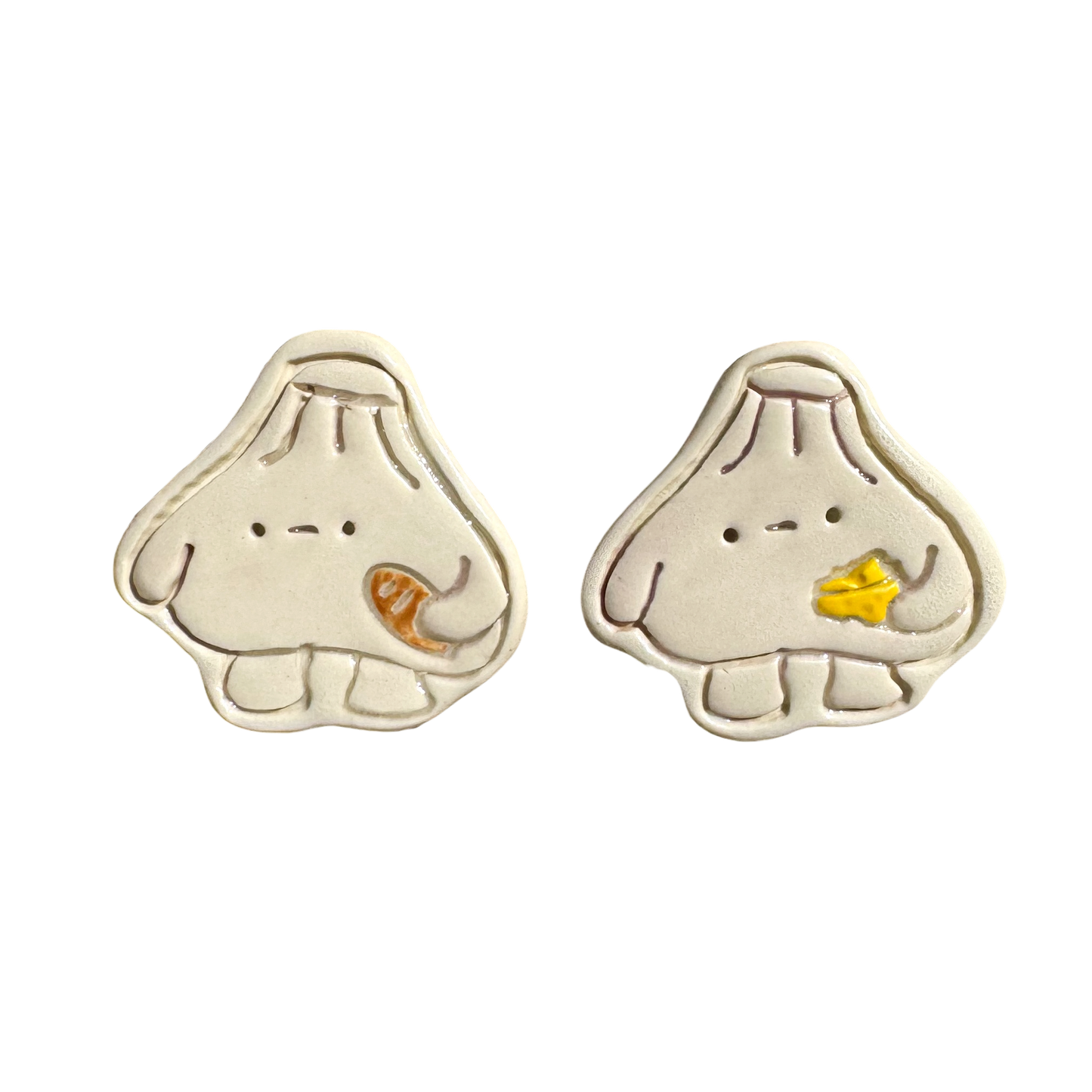 Magnet - Garlic with bread and cheese