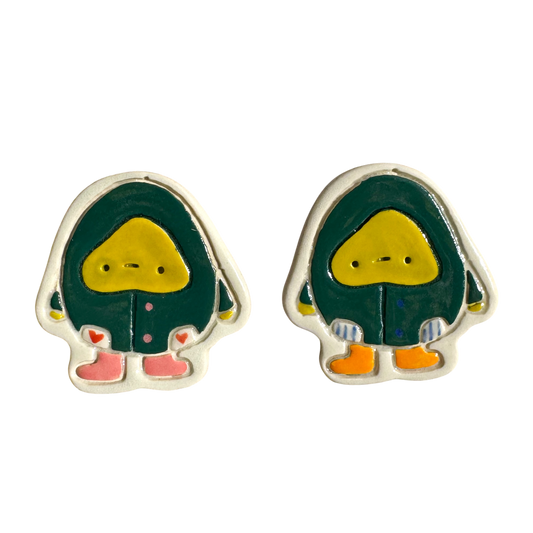 Magnet - Pea in a Raincoat
