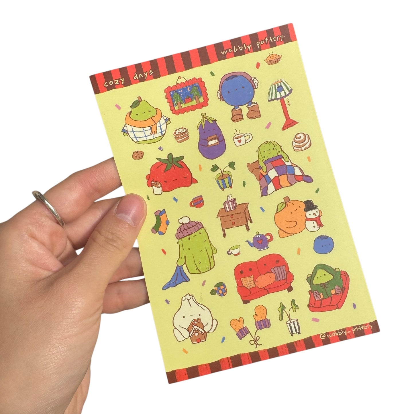 Cozy Sticker Sheet