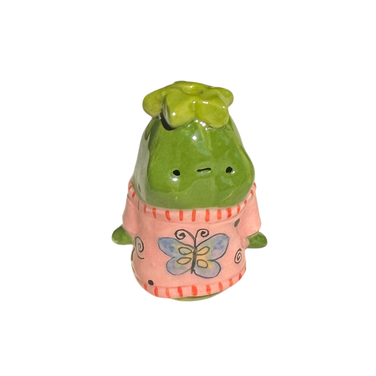 Zucchini with butterfly sweater