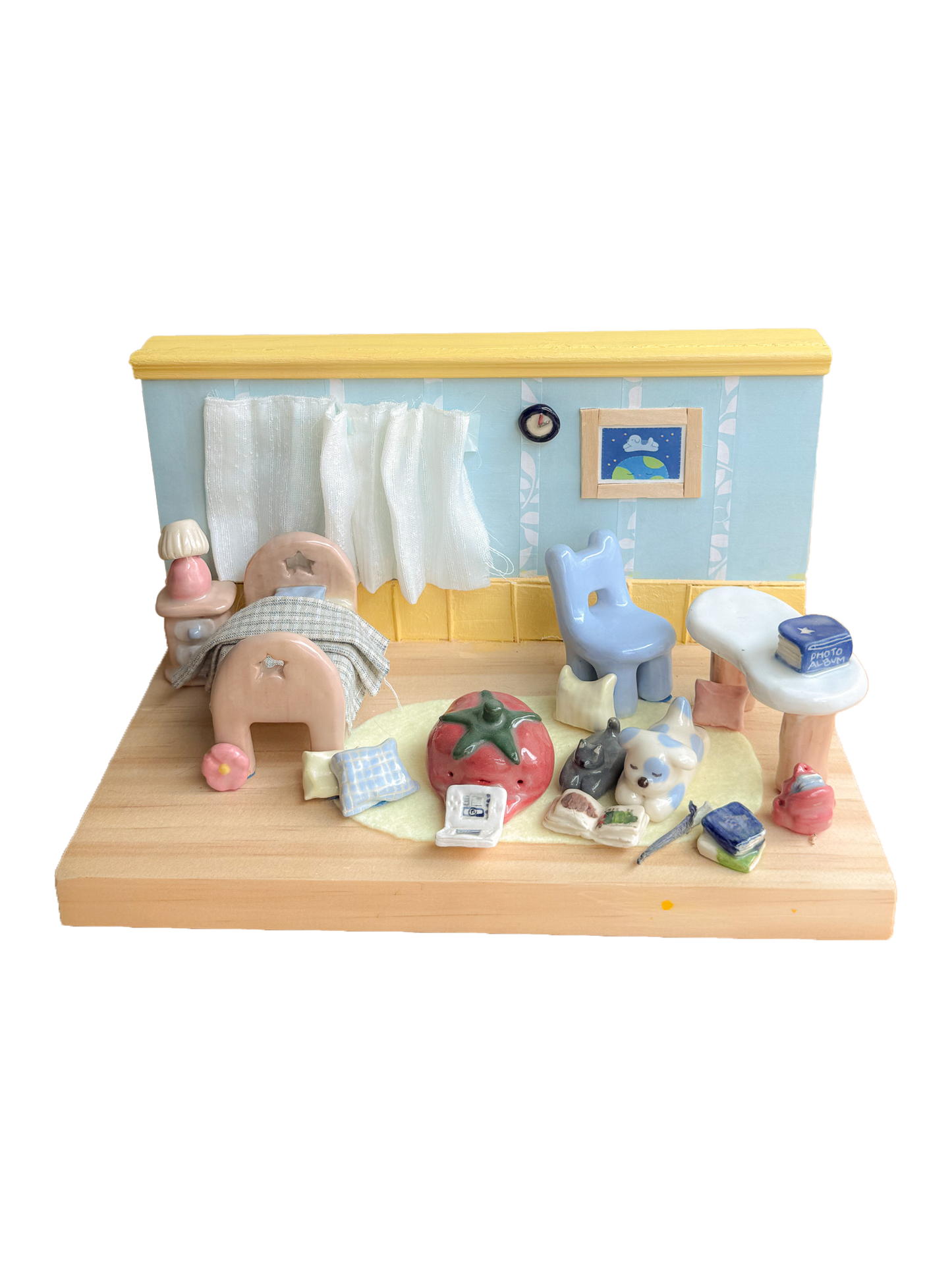 "Sleepover" Collab Diorama