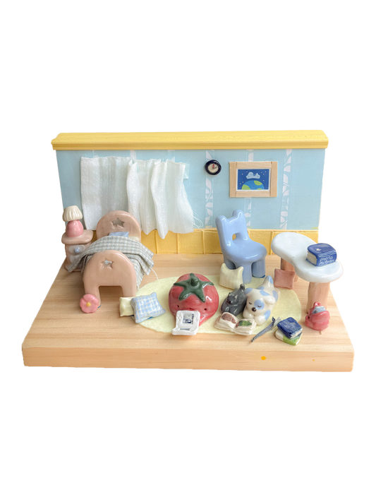 "Sleepover" Collab Diorama