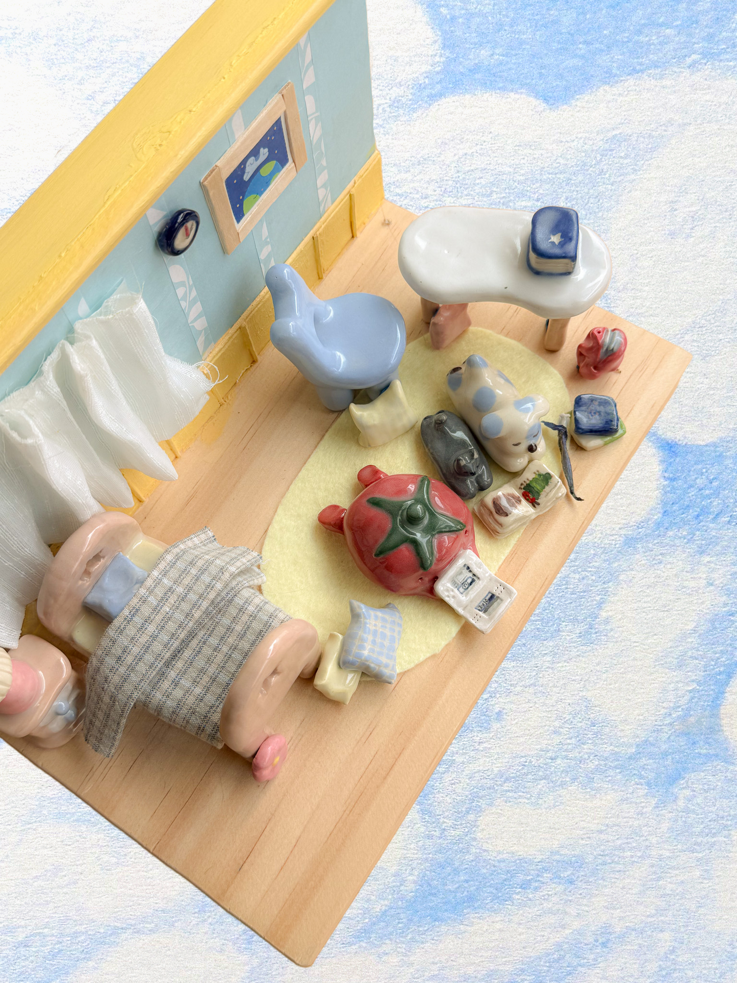 "Sleepover" Collab Diorama