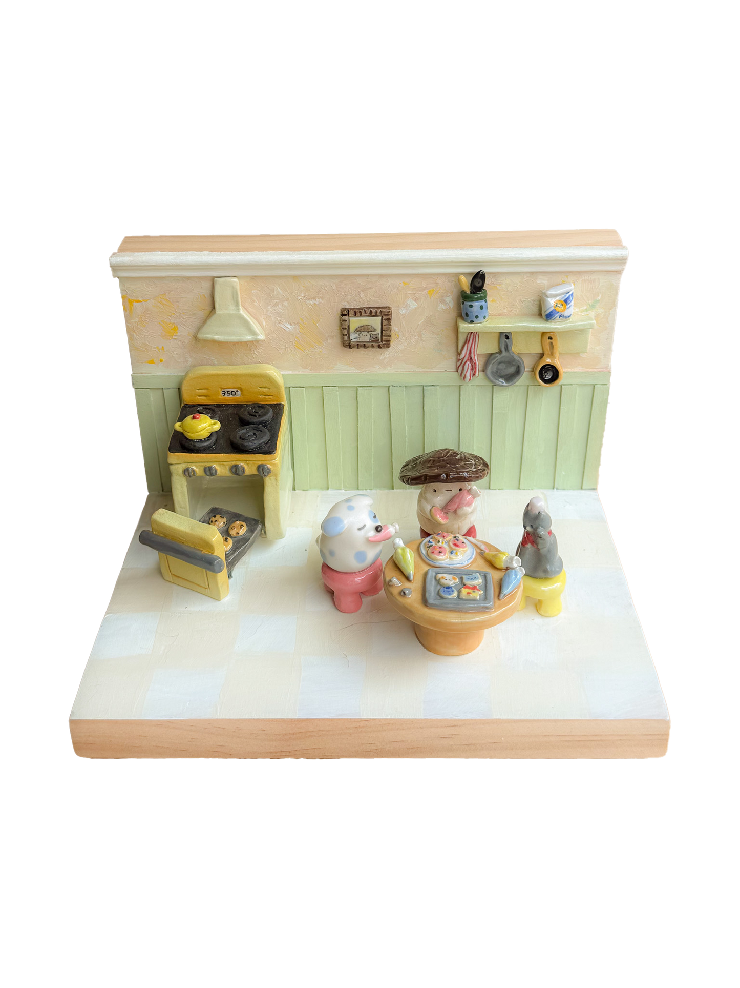 "Baking Cookies" Collab Diorama