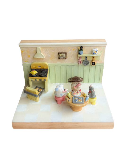 "Baking Cookies" Collab Diorama