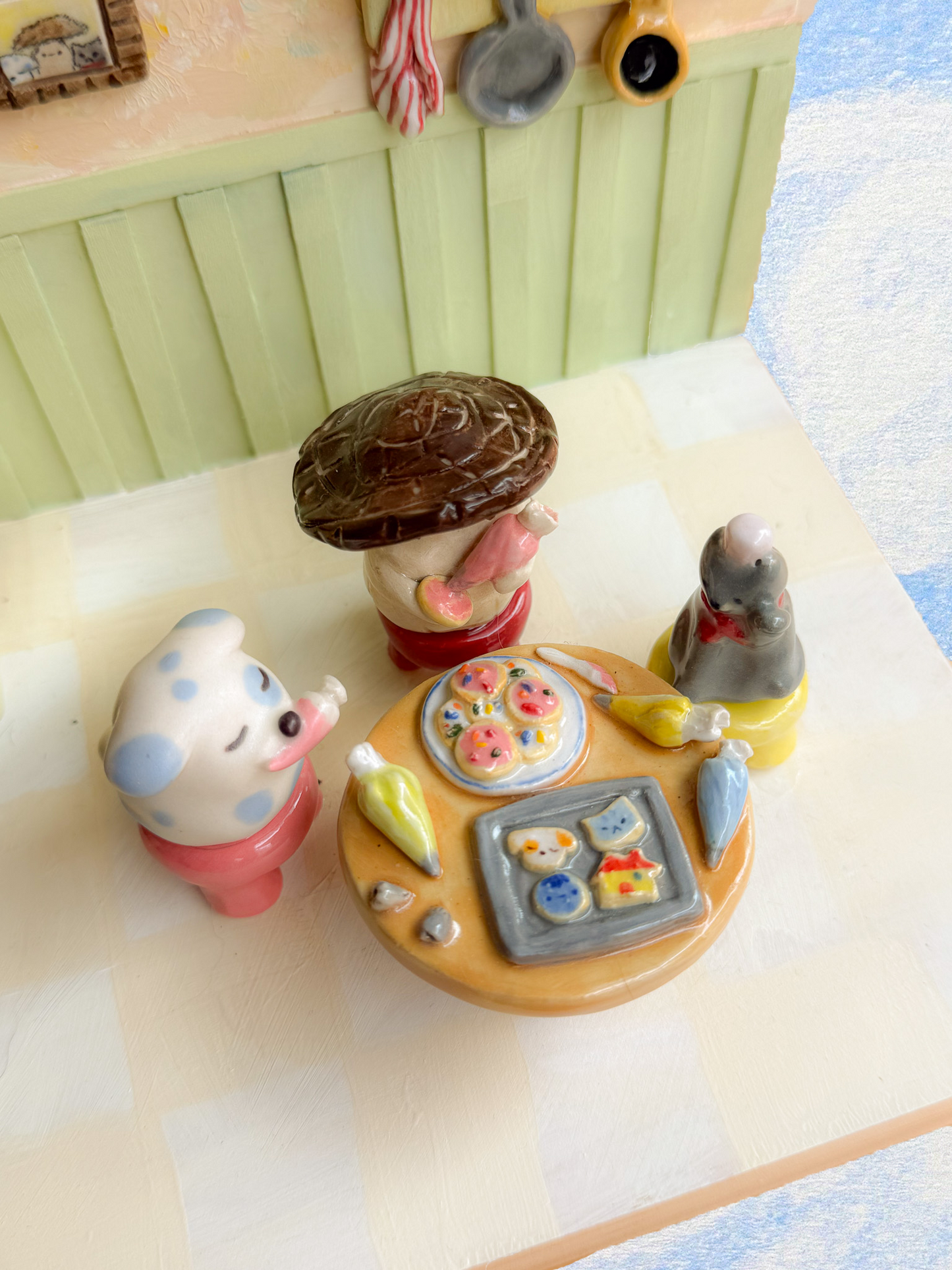 "Baking Cookies" Collab Diorama