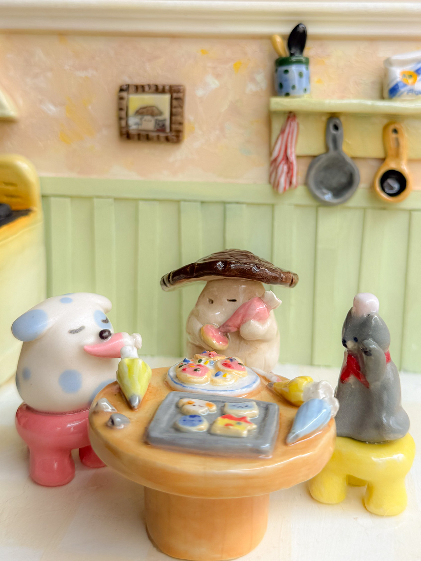 "Baking Cookies" Collab Diorama