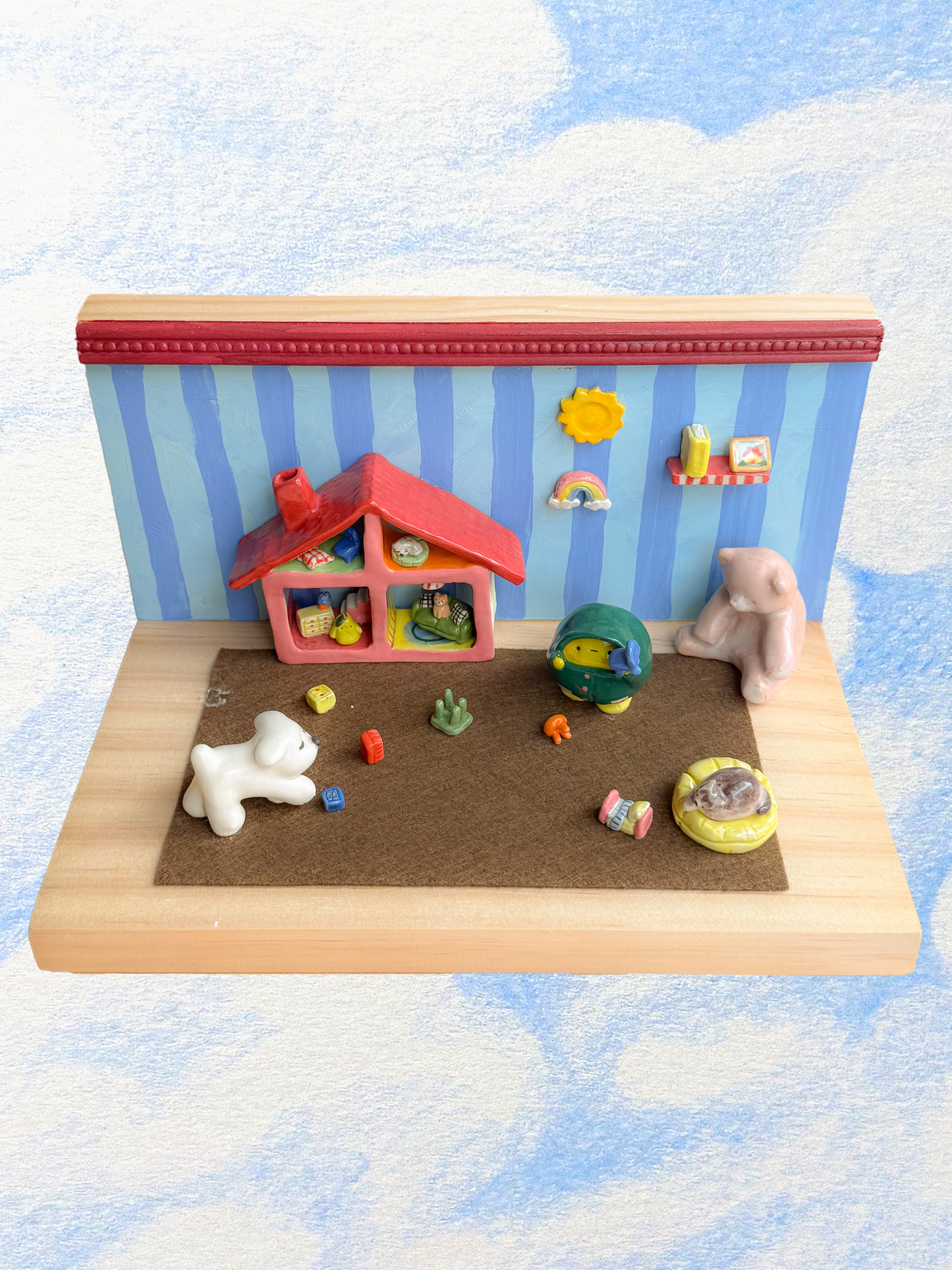 "Playroom" Collab Diorama