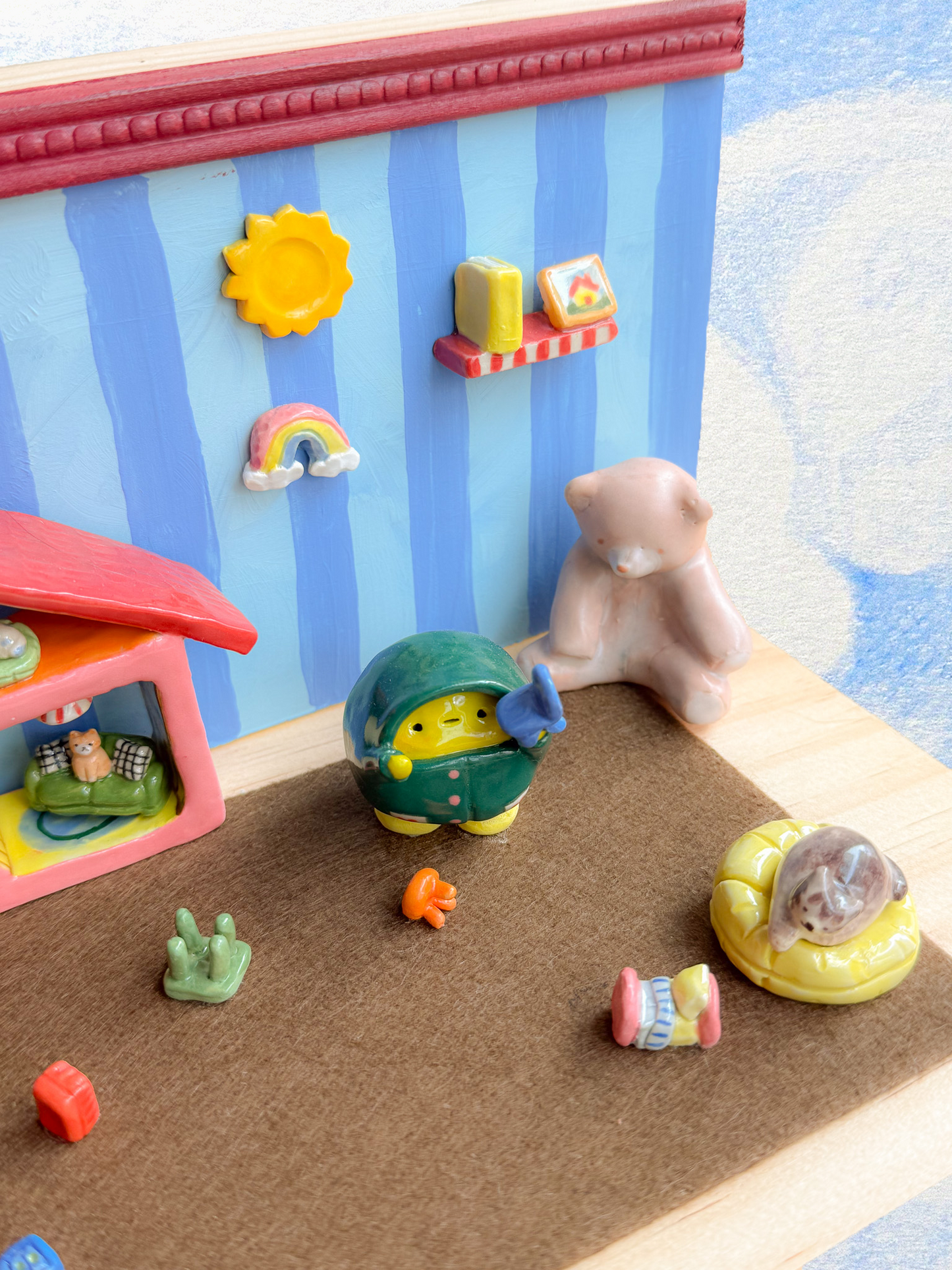 "Playroom" Collab Diorama